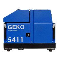 Бензогенератор GEKO 5411 ED AA/HEBA SS в кожухе (электрический стартер)
