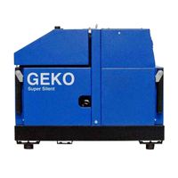 Бензогенератор GEKO 7411 ED AA/HEBA SS в кожухе (электрический стартер)