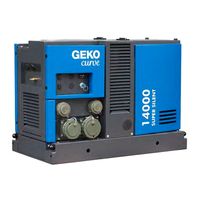 Генератор GEKO 14000 ED S/SEBA SS в кожухе (электрический стартер)