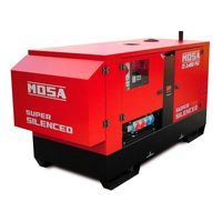 Сварочный генератор MOSA TS 2x400 PSX-BC - дизельный двигатель 20-40 кВт, 220/380 В