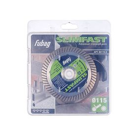 Алмазный диск Fubag Slim Fast 115х22,2 мм