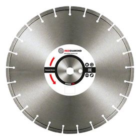 Алмазный диск по свежему бетону RedDiamond Green Uni d 300/40x3,2x9/18 25,4
