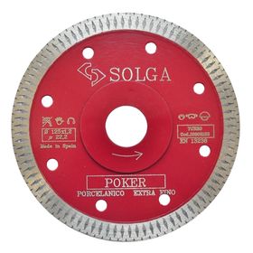 Алмазный диск Solga Diamant HARD MATERIALS 1,2 мм сплошной (гранит, керамогранит) 125x22,23 мм