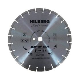Алмазный диск Hilberg Hard Materials Лазер 350 мм
