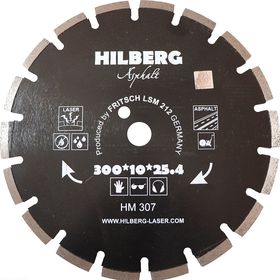 Диск алмазный Hilberg Laser асфальт диаметр 300 мм