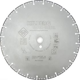 Диск алмазный 350x22,23 Hilberg Super Metall 