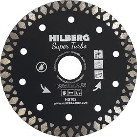 Диск алмазный Hilberg Super Turbo диаметр 125 мм