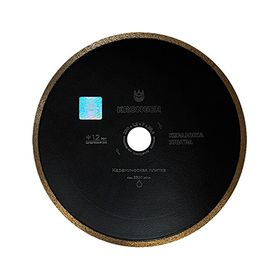 Алмазный сплошной диск  Kronger 250x7x1,2x25,4 Ceramics Ultra