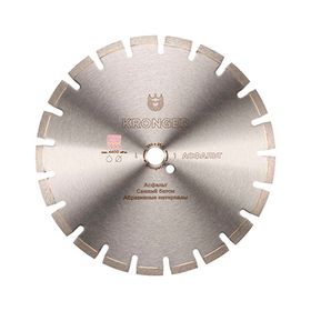 Алмазный сегментный диск Kronger 400x3,5/2,5x12x25,4-28 F4 Asphalt
