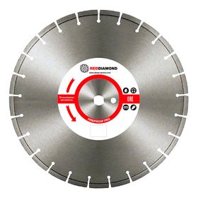 Алмазный диск по огнеупорам RedDiamond Fireproof Pro d 300/40x3,2x10/18 25,4