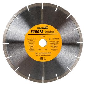 Алмазный диск Sparta 230х22,2 мм EUROPA Standard