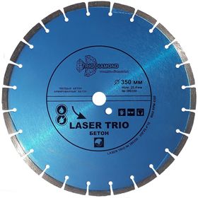 Алмазный диск Trio Diamond Segment Laser Trio Бетон 350 мм