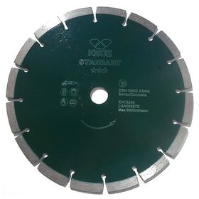 Диск алмазный сегментный (бетон) KEOS Standart 400x25,4x20 мм (лазерная сварка)