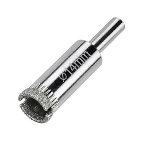 Алмазная коронка Diamond Industrial 14 мм 2шт. (Керамогранит, плитка, кафель)