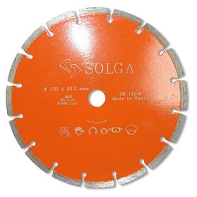 Диск алмазный Solga Diamant BASIC сегментный (железобетон) 230x22,23 мм