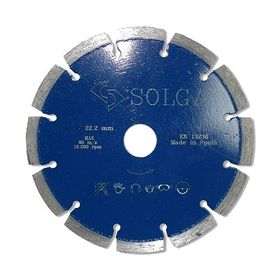 Диск алмазный Solga Diamant PROFESSIONAL сегментный (железобетон) 125x22,23 мм