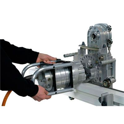 Подключение двигателя Pentruder HFR418 к стенорезной машине 
