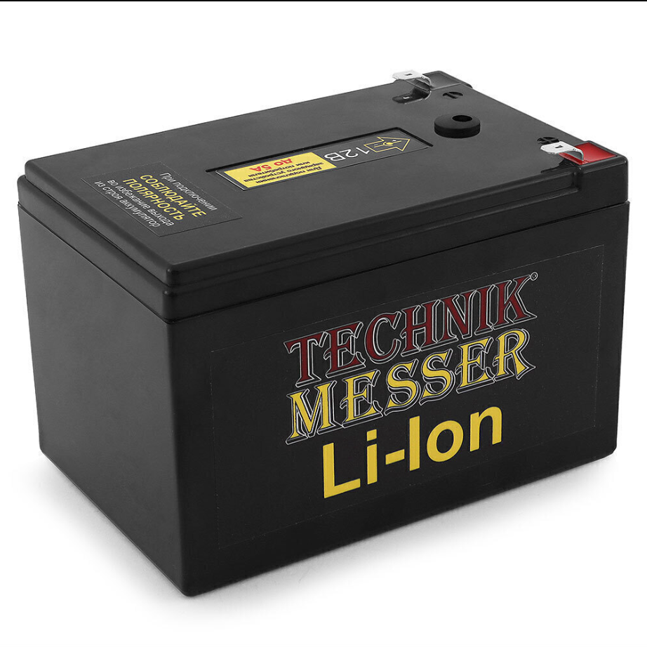 Аккумулятор литий-ионный TECHNIK-MESSER 12В 27000мАч BMS60A 150x100x95 - фото 1