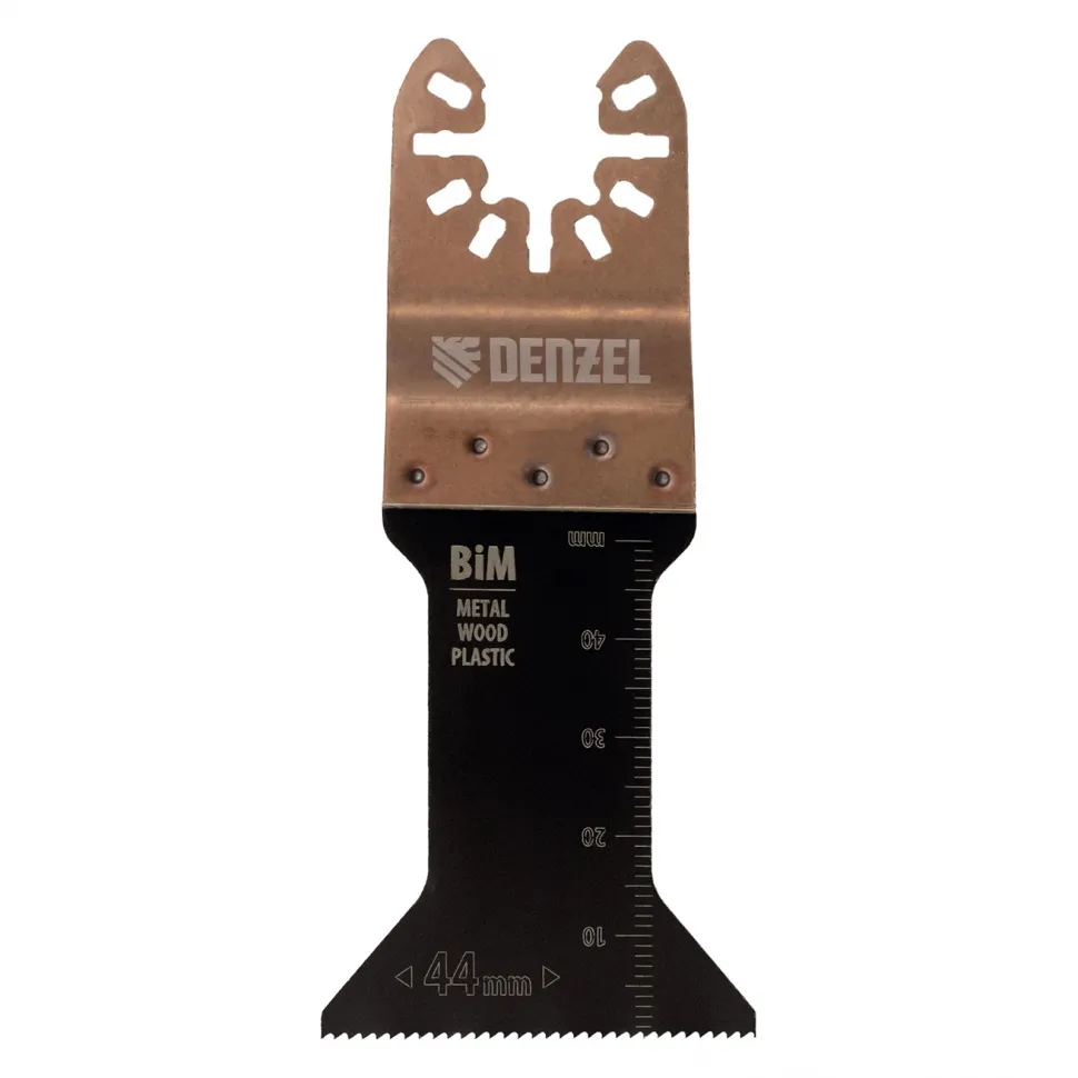 Насадка для МФИ Denzel режущая Т-образная, BiM, по металлу, дереву, пластику, 44 x 1.4 мм, мелкий зу - фото 3