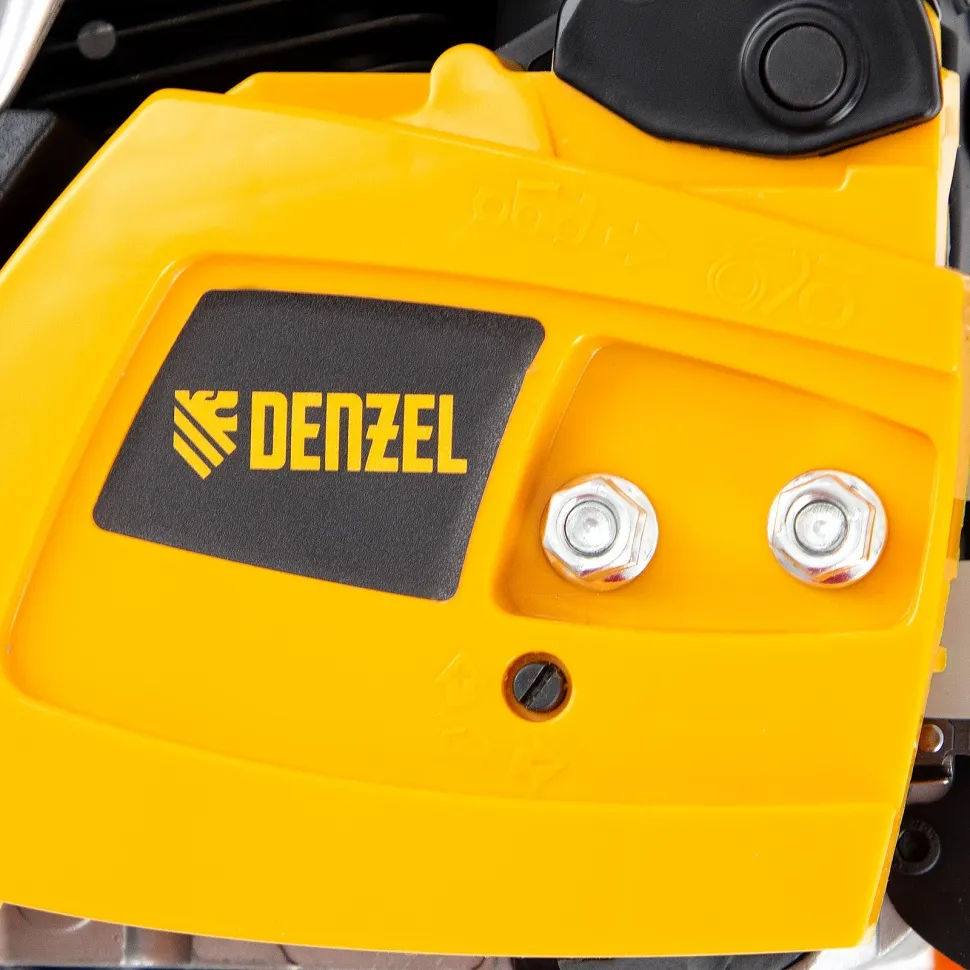 Пила цепная бензиновая Denzel DGS-5218, шина 45 см, 52 см3, 3.5 л.с, шаг 0.325, паз 1.5 мм, 72 звена - фото 11