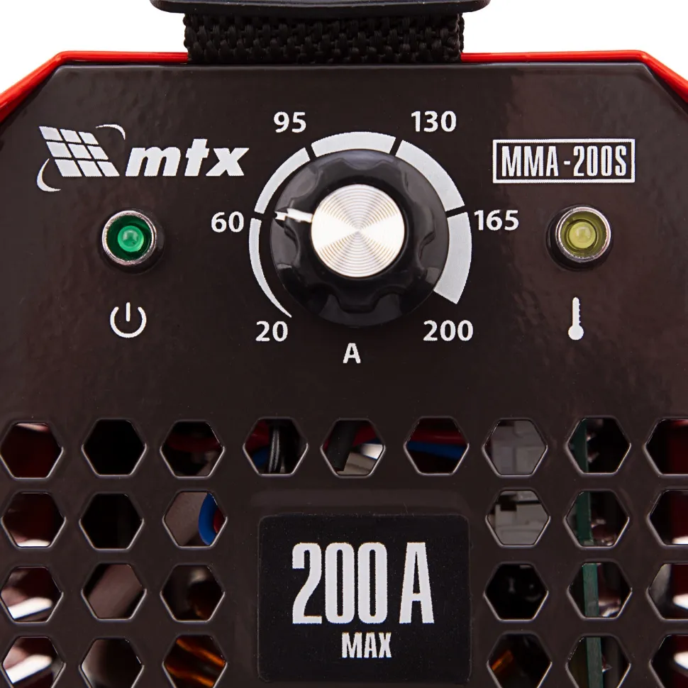 Инверторный аппарат дуговой сварки MTX MMA-200S, 200 А, ПВ60%, диаметр электрода 1,6-5 мм - фото 8