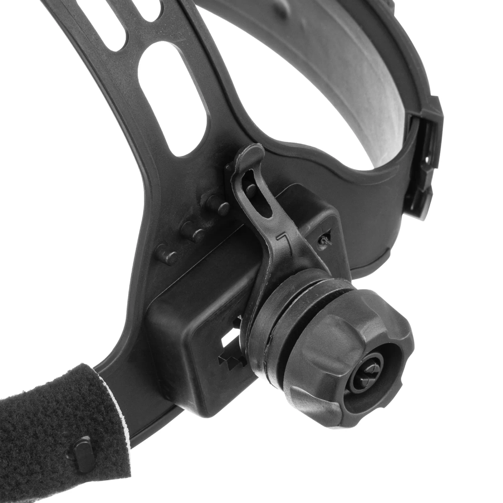 Щиток защитный лицевой (маска сварщика) MTX -300AF, размер см. окна 93х43, DIN 4/9-13 - фото 9