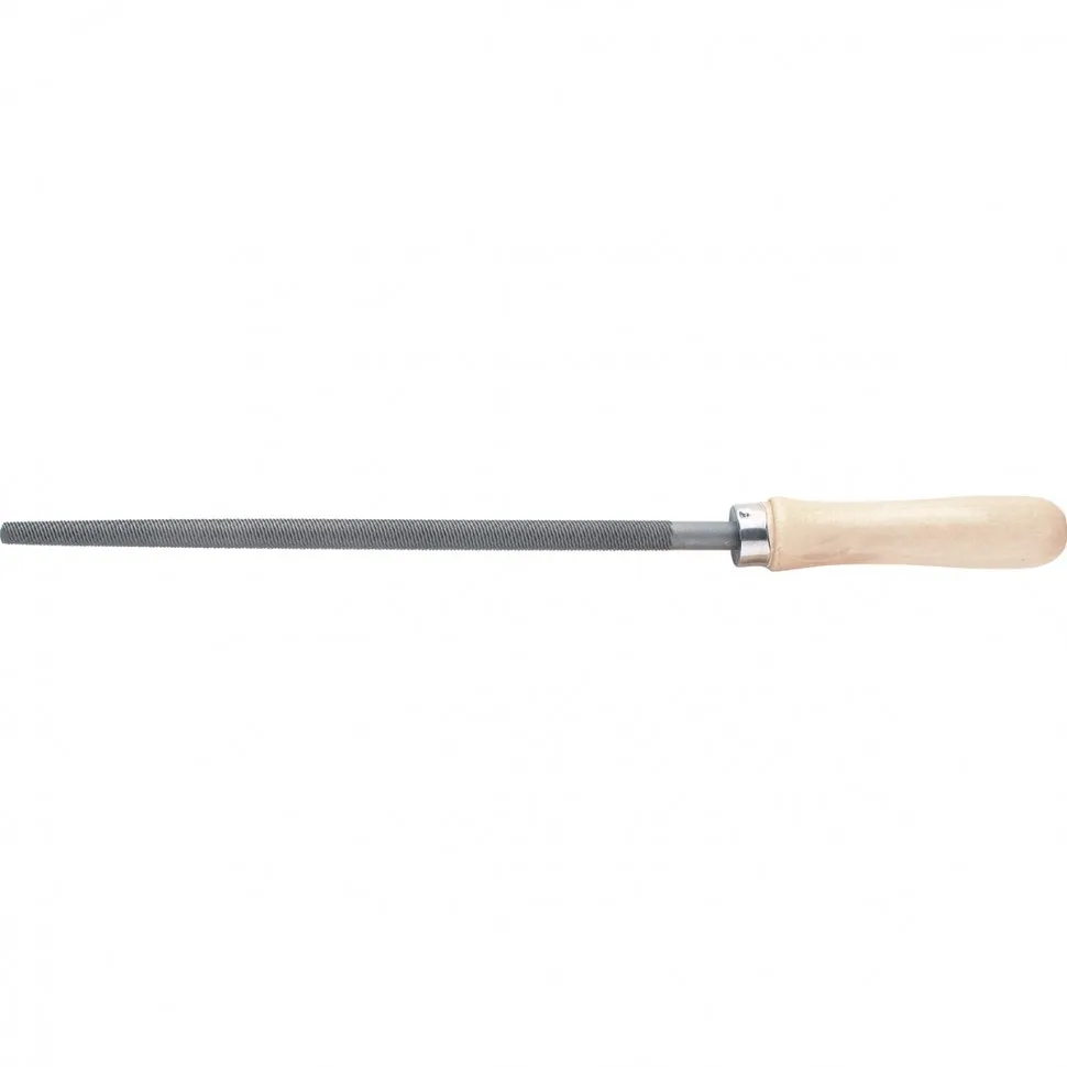 Напильник круглый, 250 мм, деревянная ручка Сибртех - фото 1