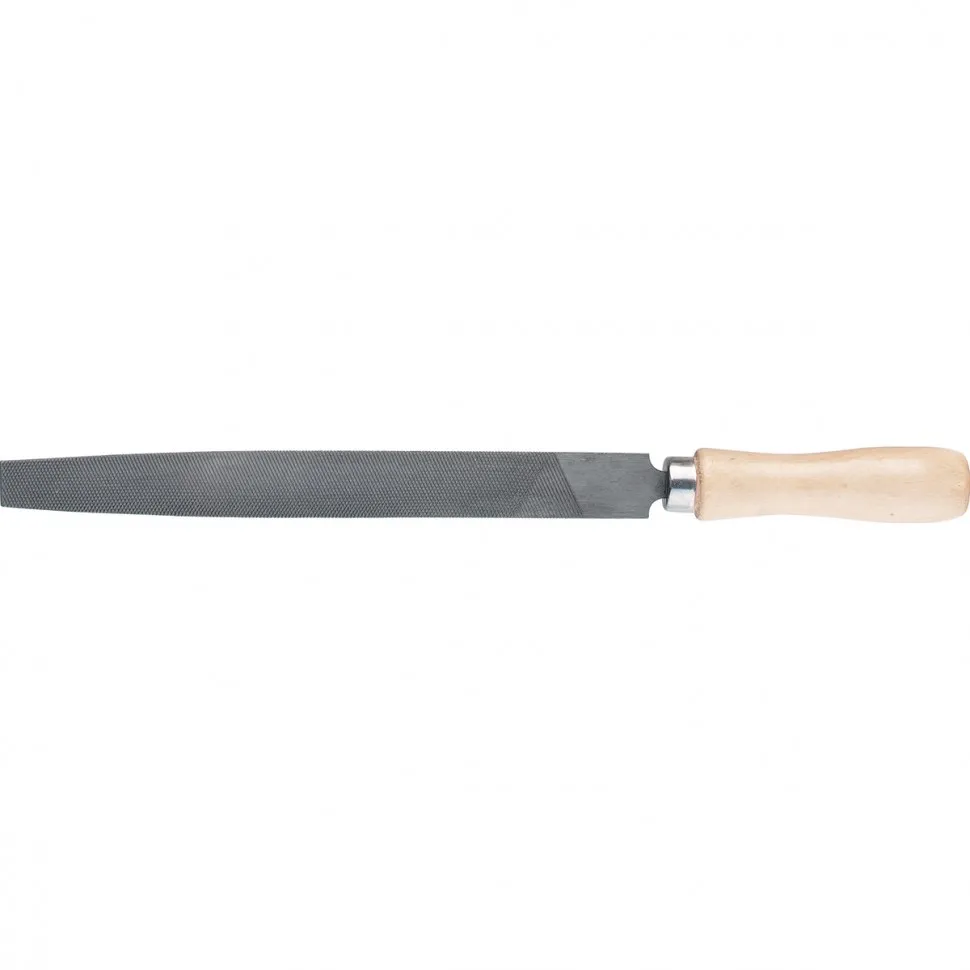 Напильник плоский, 150 мм, деревянная ручка Сибртех - фото 1