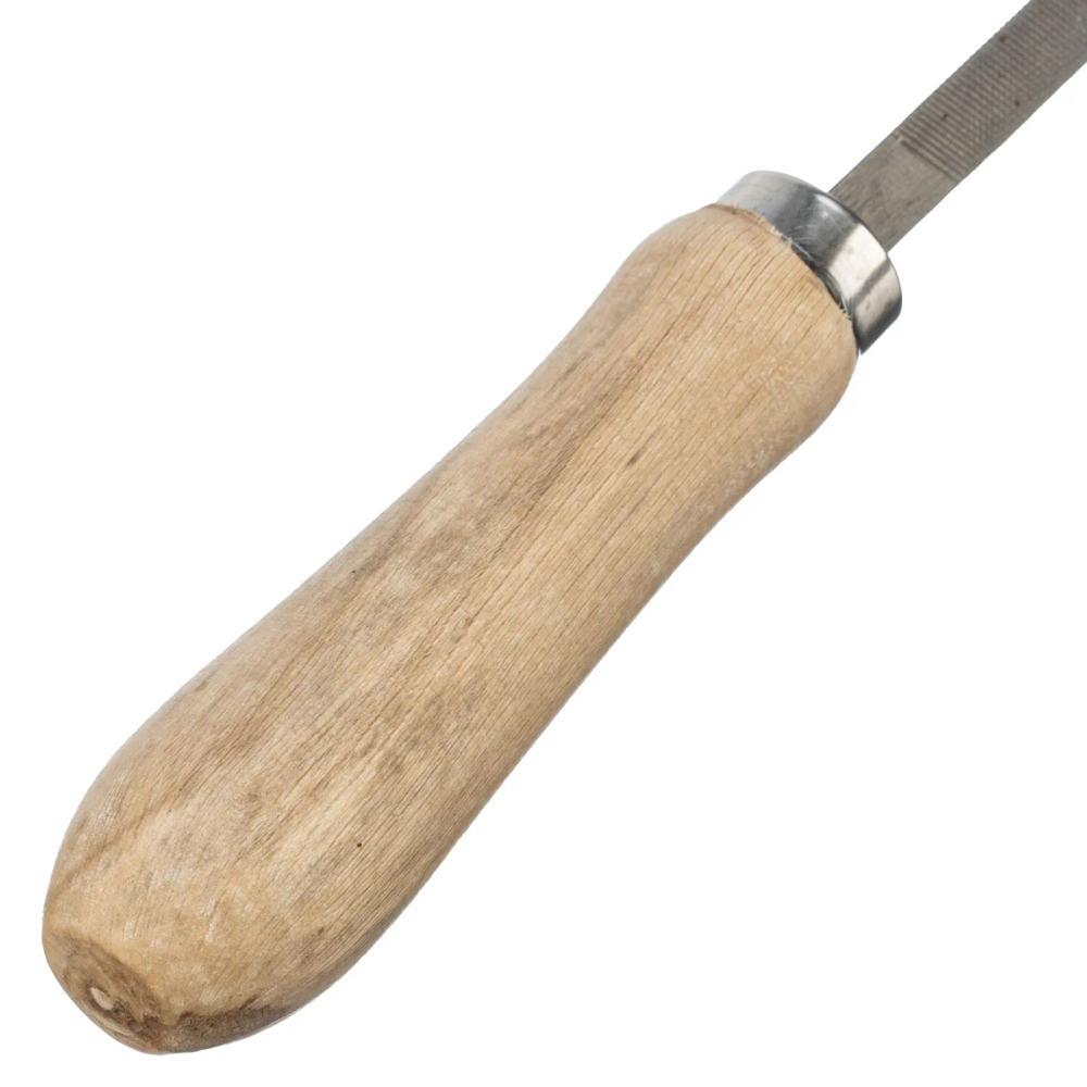 Напильник трехгранный, 150 мм, деревянная ручка Сибртех - фото 5