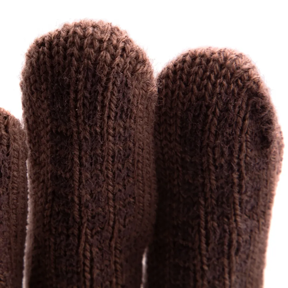 Перчатки трикотажные Сибртех акрил, ПВХ гель, Протектор, коричневый, оверлок Россия - фото 5