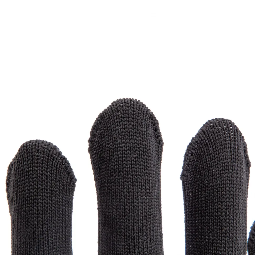 Перчатки Нейлон, ПВХ точка, 13 класс, черные, XL Россия - фото 5
