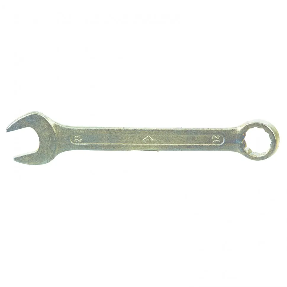 Ключ комбинированный, 24 мм, оцинкованный (КЗСМИ) Россия - фото 1