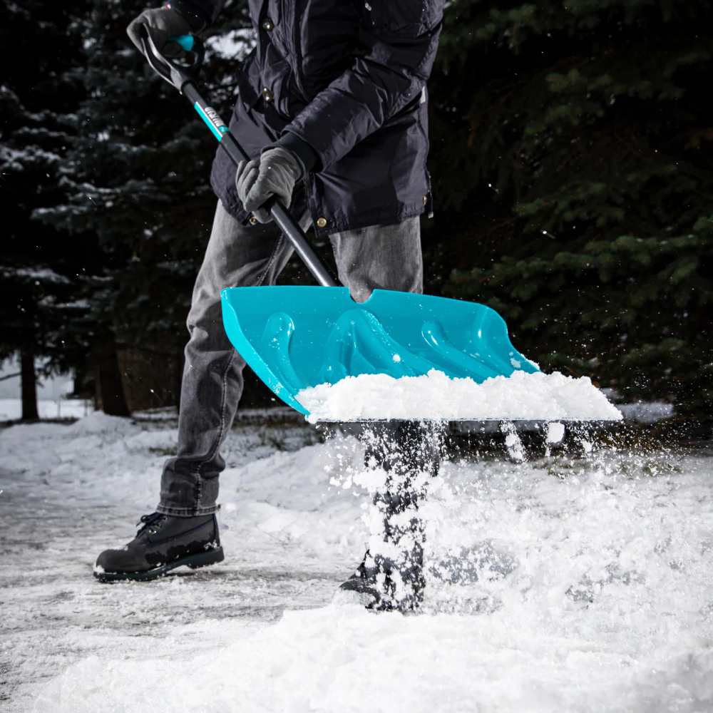 Лопата для уборки снега пластиковая Luxe,460 х 335 х 1300 мм, металлопластиковый черенок, Palisad - фото 9