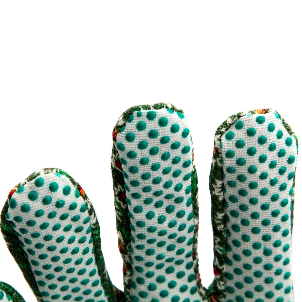 Перчатки садовые х/б ткань с ПВХ точкой, манжет, M Palisad - фото 6
