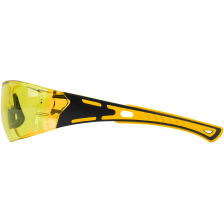 Очки защитные открытые Denzel поликарбонатные, желтая линза, 2х комп.дужки - фото 5