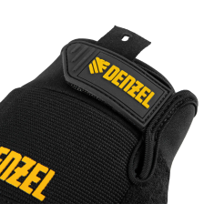 Перчатки универсальные Denzel усиленные, с защитными накладками, размер 10 - фото 7