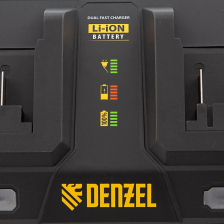 Устройство зарядное для аккумуляторов Denzel IBC-18-3.0-2, Li-Ion, 18В, 3.0 А, для двух батарей - фото 5