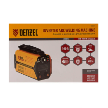 Аппарат инверторный дуговой сварки Denzel DS-160 Compact, 160 А, ПВ 70%, диаметр электрода 1.6-3.2 м - фото 9