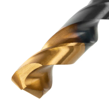 Сверло по металлу Denzel 12 мм, HSS-Tin, Golden Tip, 6 шт. - фото 3