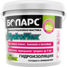 Гидроизоляция полимерная Боларс HydroFlex 6 кг - фото 1