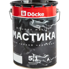 Мастика битумная Docke для гибкой черепицы 5 л - фото 1