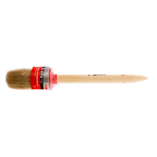 Кисть круглая MTX №10 (40 мм), натуральная щетина, деревянная ручка - фото 3