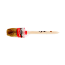 Кисть круглая MTX №14 (50 мм), натуральная щетина, деревянная ручка - фото 3