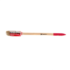 Кисть круглая MTX Профи №2 (20 мм), натуральная щетина, деревянная ручка - фото 3