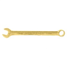 Ключ комбинированный Сибртех 11 мм, желтый цинк - фото 1