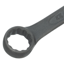 Набор ключей комбинированных, 6-22 мм, 12 шт, CrV, фосфатированные, ГОСТ 16983 Сибртех - фото 5