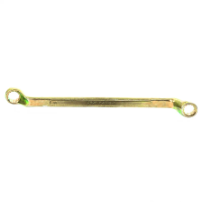 Ключ накидной, 10х13 мм, желтый цинк Сибртех - фото 1