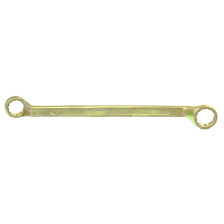 Ключ накидной, 19х22 мм, желтый цинк Сибртех - фото 1