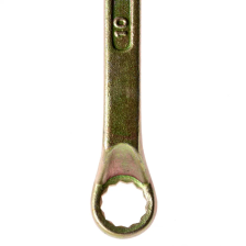 Ключ накидной, 8х10 мм, желтый цинк Сибртех - фото 2