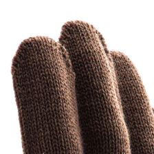 Перчатки трикотажные Сибртех акрил, коричневый, оверлок Россия - фото 6